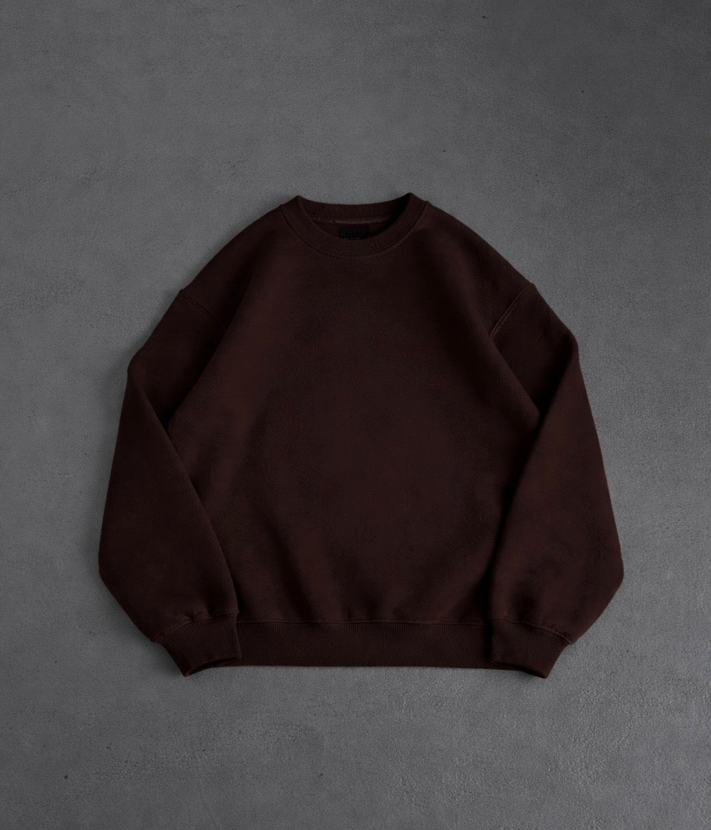 Sweat Oversize Unisexe 100 % Coton