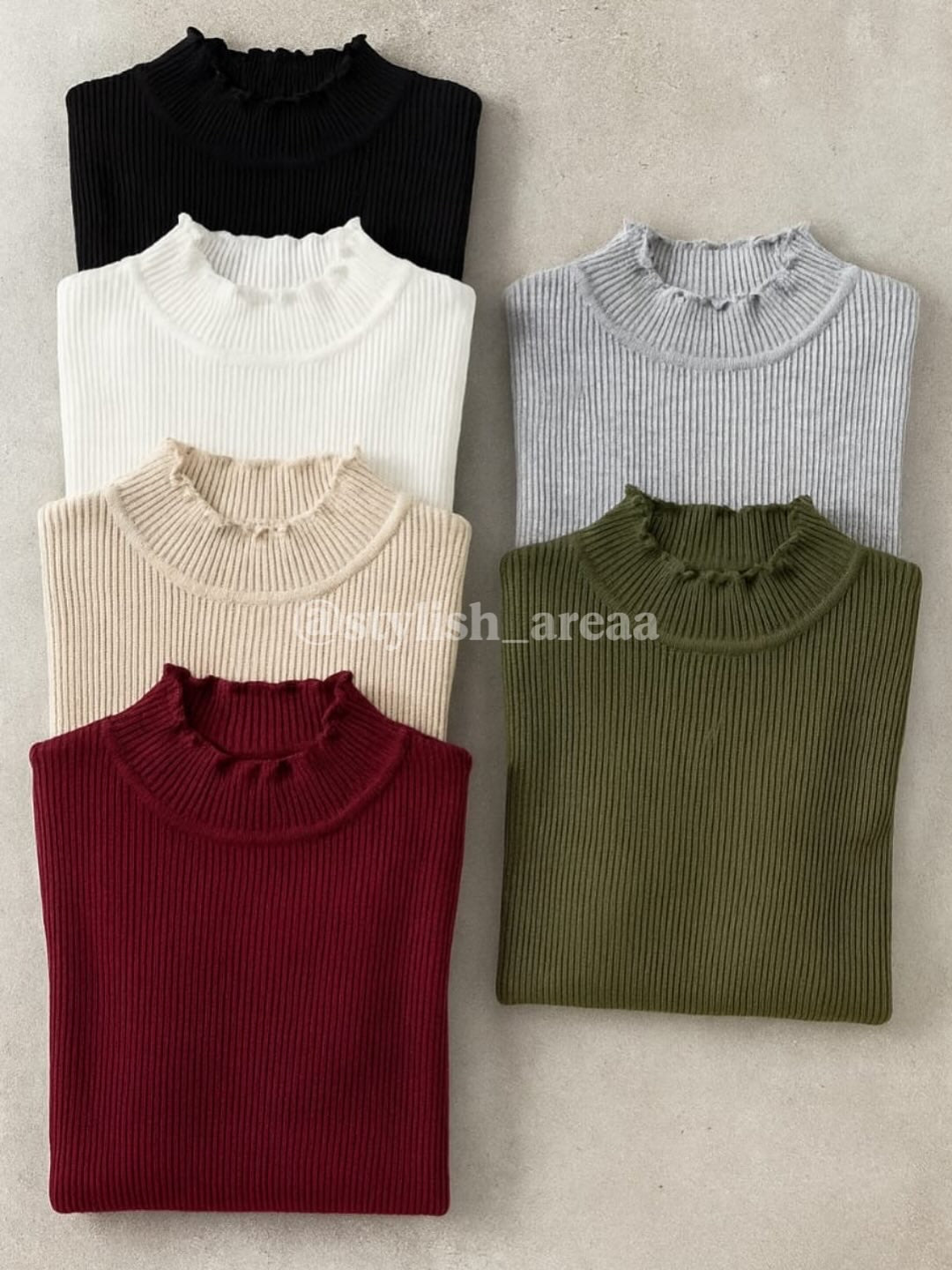 😍 باك ديال 4 تريكو كول مونطي فرافر غير بـ219 درهم