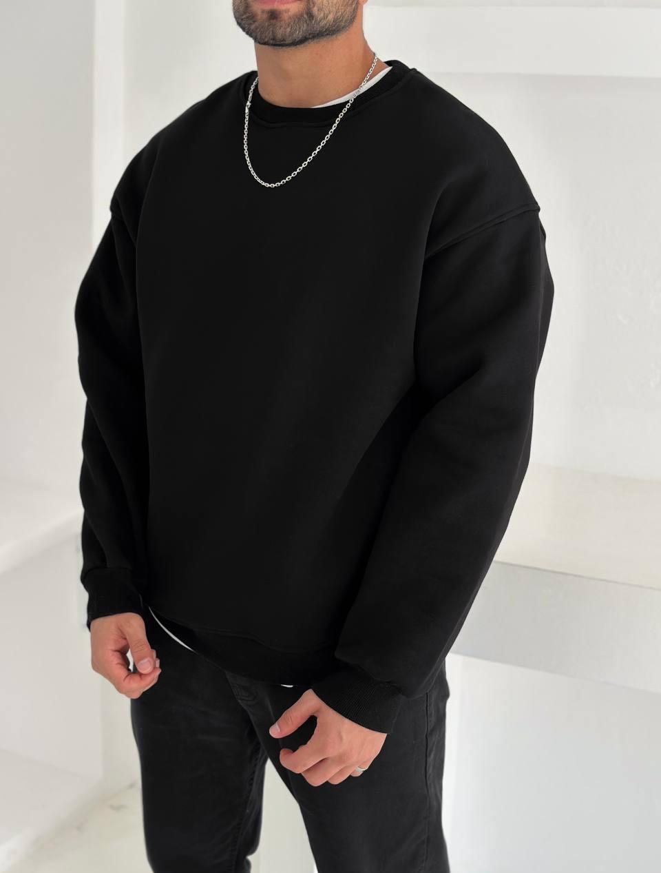 Sweat Unisexe Oversize 100% Coton