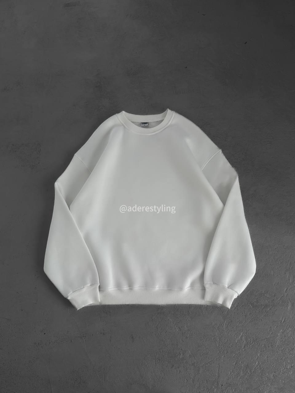 Sweat Unisexe Oversize 100% Coton